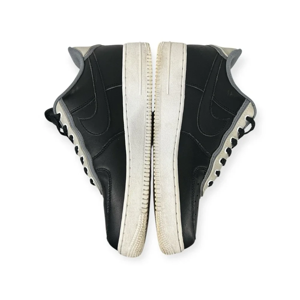 NIKE AIR‎ FORCE 1 MEN SNEAKER #A02439-002 BLACK COLOR SZ 9.5